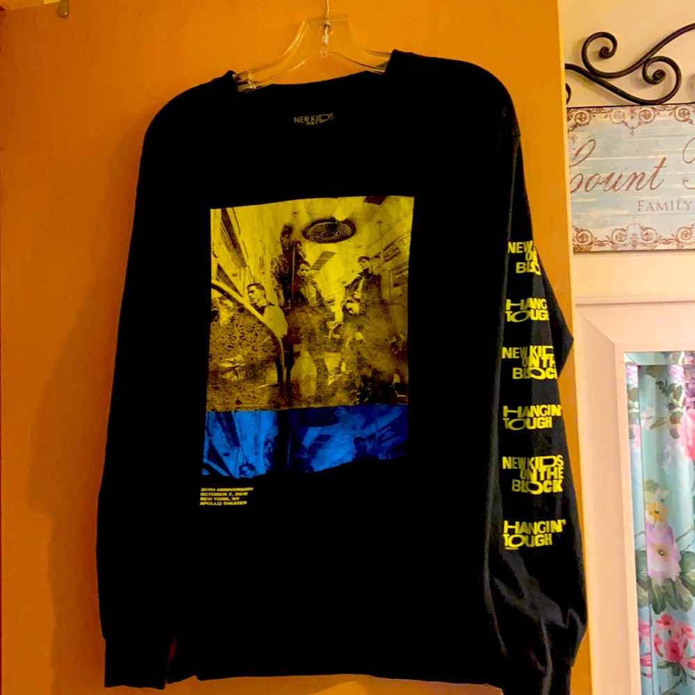 New kids on the black long sleeve T-shirt 2018